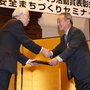 澤田和雄・兵庫県神戸新聞専売会会長＝神戸市中央区下山手通４、兵庫県公館（撮影・峰大二郎）