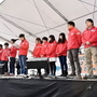 活動報告をするぼうさいマスターの学生たち