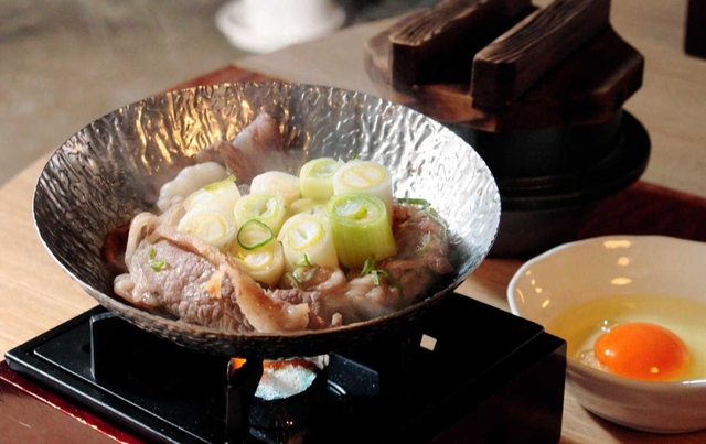魯山人風すき焼き