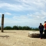 六甲最高峰付近の山頂広場は木陰がないので、夏場は暑いが眺望は抜群だ