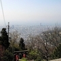 山頂にある神社からの眺望