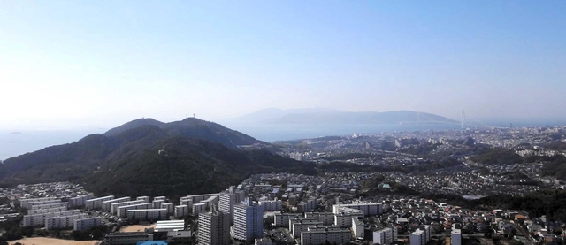 栂尾山からの眺望