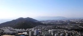 栂尾山からの眺望