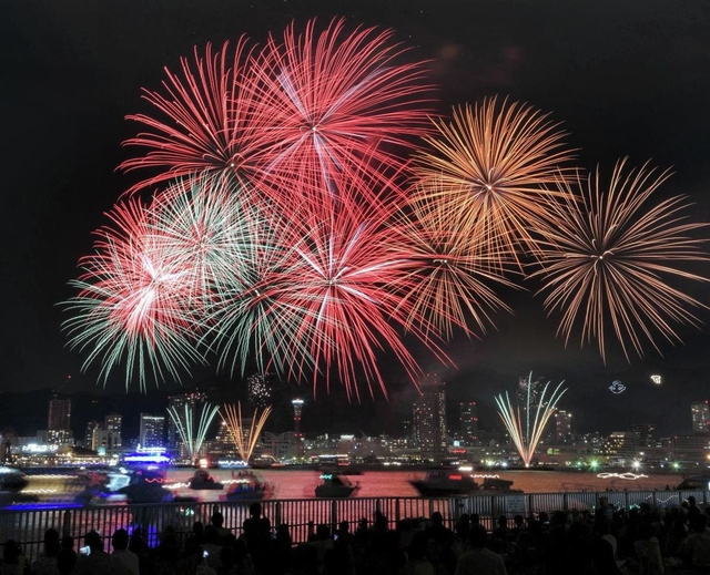 神戸新聞next 前年写真集 ２０１９みなとこうべ海上花火大会