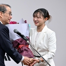 坂本花織引退会見（13）