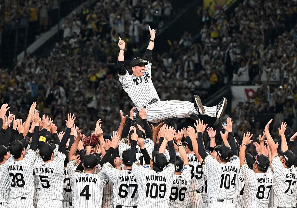 阪神タイガースリーグ優勝決定試合|スポーツ写真集|神戸新聞NEXT