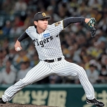 阪神-広島　９回に登板した阪神の工藤泰成＝甲子園球場（撮影・鈴木雅之