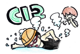 イラスト　須磨東高校１年　長嶋ちなつ