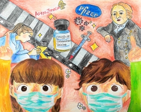 イラスト　加古川西高校２年　生宗ひより