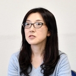 東北大災害科学国際研究所助教・定池祐季さん＝北海道厚真町（提供写真）