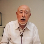 召集され、中国で戦った井垣義文さん。「戦争は無意味だ」＝豊岡市大手町