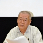 空襲体験などを語る杉村肇さん