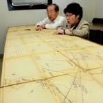 神戸港や新開地の接収状況＝神戸市中央区熊内町１、市文書館