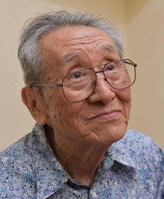 妹尾河童さん＝東京都新宿区（撮影・西岡正）