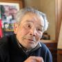 過酷な沖縄戦の体験を語る片山省さん＝洲本市上物部（撮影・峰大二郎）