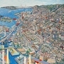 空の青、海の碧あなたと私の宝物（明石～青木）　２００３～２００４年、アクリル画