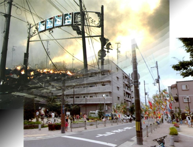 被災から復興へ。風景のほころびに震災の記憶が残る（コラージュ、写真はイメージです）