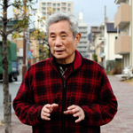 備えの大切さを訴える崔敏夫さん＝神戸市須磨区千歳町（撮影・峰大二郎）