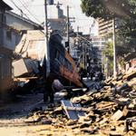 震災で大きな被害が出た西宮市千歳町＝１９９５年１月（沢田隆さん提供）