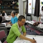 昨年８月に開かれた「第１回命塾」の様子。若手育成も図る＝西明石南町１