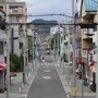 震災復興区画整理事業の完了から１１年が過ぎた旧菅原商店街＝２０１４年６月１２日（撮影・小林良多）
