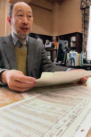 「総合的な公的支援制度をつくることが必要」と語る神戸大の地主敏樹教授＝神戸市灘区