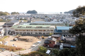 カツオの一本釣り漁業が盛んだ。海の恩恵を受ける一方で、津波の被害が想定される＝高知県黒潮町佐賀