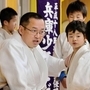兵庫少年こだま会の高田幸博監督。子どもたちとの対話に稽古時間の大半を割く＝兵庫署（撮影・中西幸大）