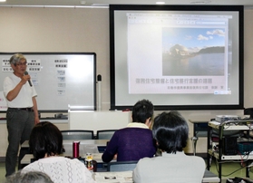 東日本大震災の被災地支援の報告などがある集会