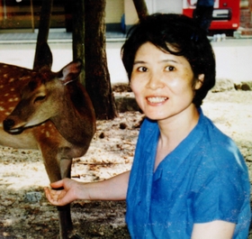 亡くなった中島彰子さん（喜一さん提供）