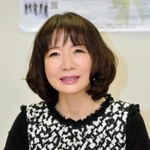 「神戸が大好きという一念で続けています」と話す平松愛理さん＝神戸市役所（撮影・後藤亮平）