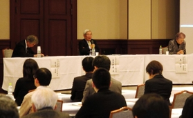 阪神・淡路大震災が社会や科学にもたらしたものを議論したフォーラム＝神戸市中央区下山手通４