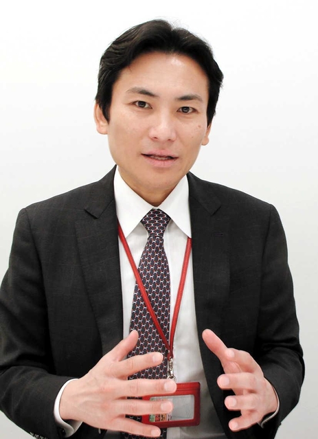 阪神・淡路大震災をきっかけに歴史的建造物の利活用事業に取り組む他力野淳社長＝大阪市北区大深町