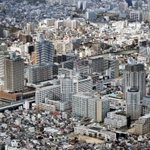 阪神・淡路大震災の復興まちづくり事業として唯一続いていた再開発事業が完了する見通しとなった新長田駅南地区周辺＝神戸市長田区
