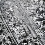 キャナルタウン建設前のＪＲ兵庫駅付近（神戸市住宅局編『キャナルタウン兵庫』から）