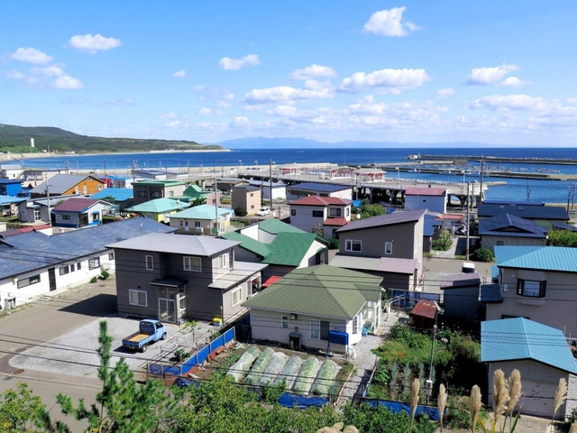 盛り土して造成された青苗地区の宅地＝２０１９年９月