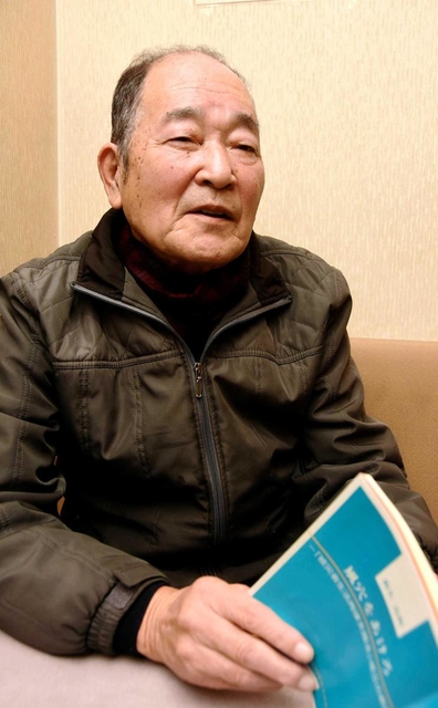 被災者生活再建支援法制定に尽力した和久克明さん。「被災者、そして国民のためと信じて取り組んだ」＝神戸市北区
