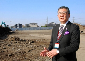熊本県益城町の初代危機管理監を務める今石佳太さん。「益城町らしい復興を後押ししたい」＝熊本県益城町木山