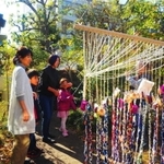 昨年秋に開催された「アートすまびらき」。市民の協力を得て、民家やギャラリーに芸術作品を展示した（衣笠収さん提供）