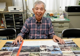 塩屋音頭の継承に取り組む北川保幸さん＝神戸市垂水区塩屋町４