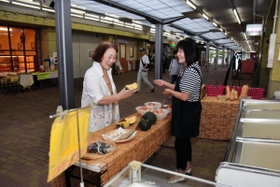 客足は減ったが、今も地域住民のコミュニティースペースとして愛されている＝神戸市垂水区本多聞４