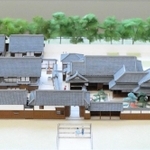「初代県庁館」の模型