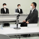 兵庫県公安委員会が設けた特定抗争指定暴力団神戸山口組に対する意見聴取の会場＝２２日午前、神戸市中央区下山手通５、兵庫県警本部