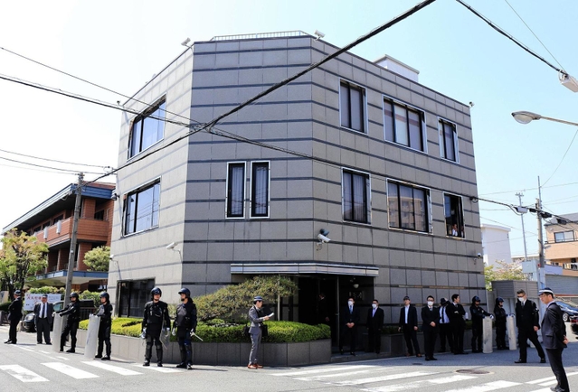古川組の組事務所＝尼崎市東難波町（２０１７年撮影）